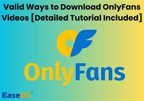 How to Download OnlyFans Videos in 2024 [7 Ways Provided]